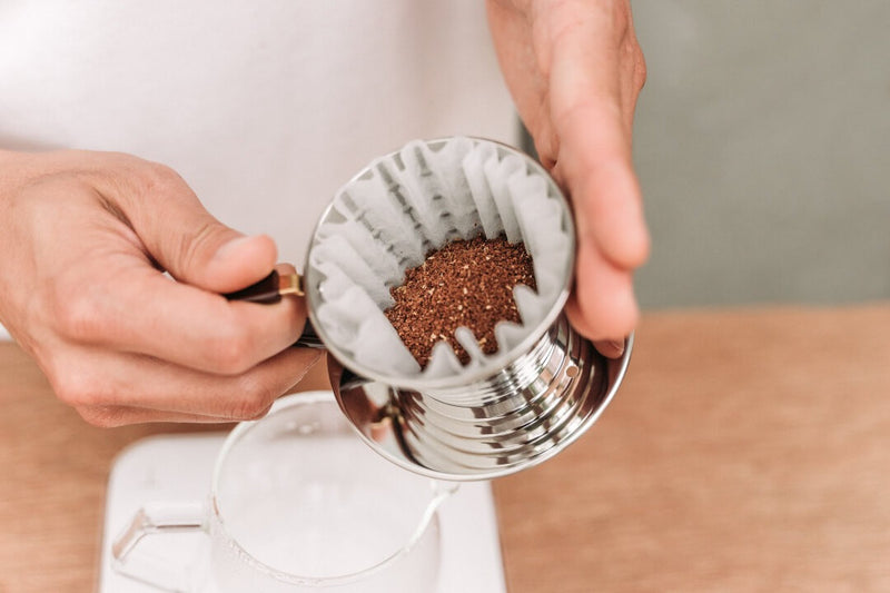 Brewing with Kalita wave