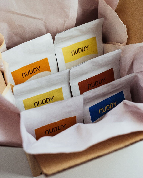 Delivery box of Nuddy Coffee Blends