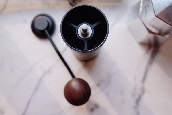 Top view of Varia Hand Coffee grinder